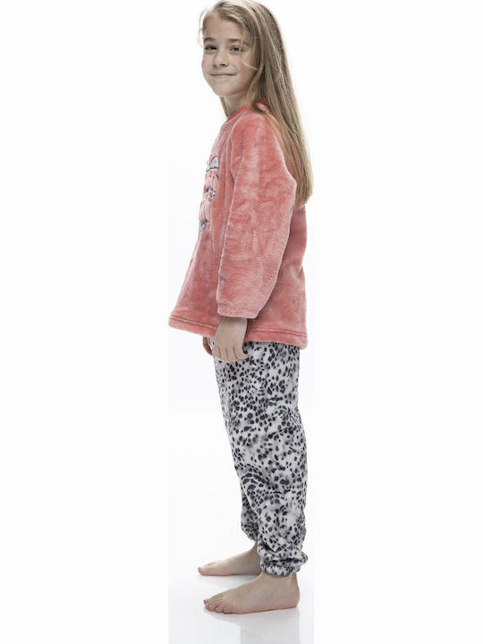 Galaxy Pijama pentru copii De iarnă Fleece Coral