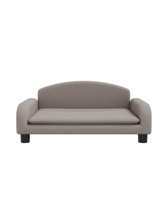 Kids Sofa with Armrests Brown 70x45x30cm