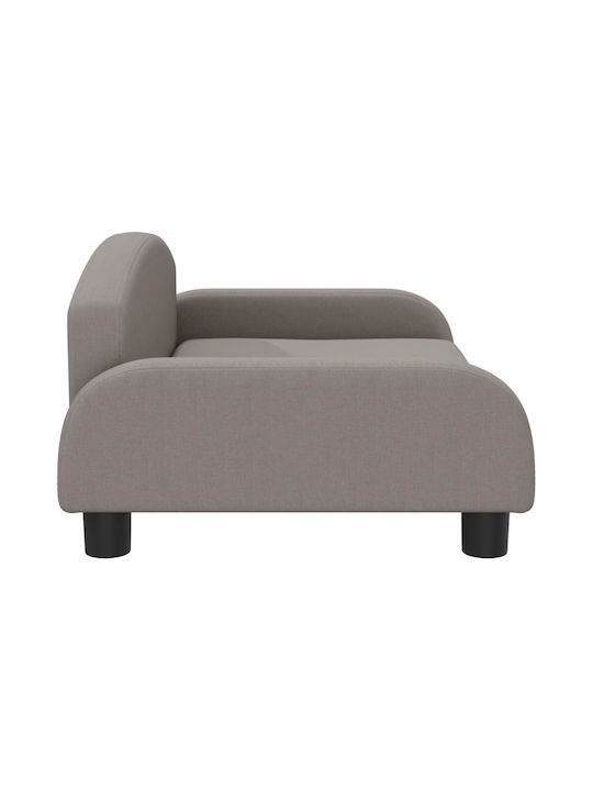 Kids Sofa with Armrests Brown 70x45x30cm