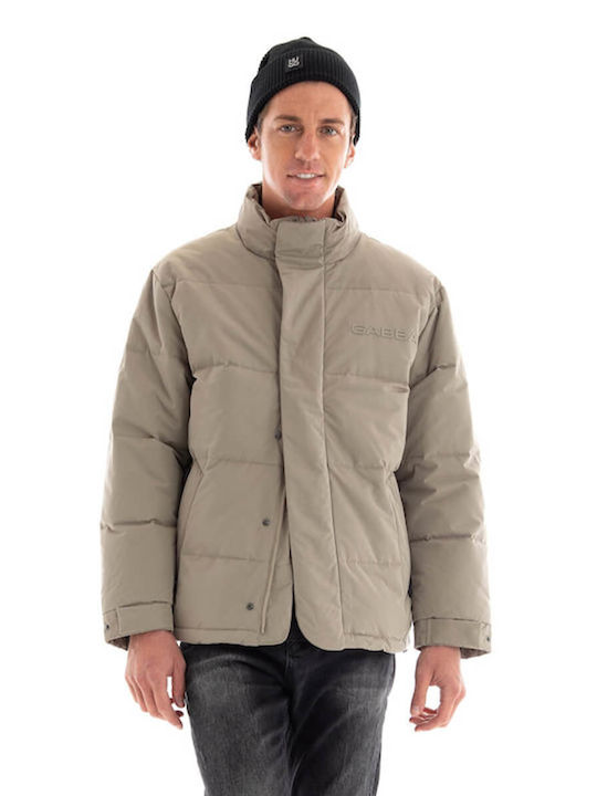 Gabba Men's Winter Puffer Jacket Grey