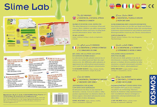 Kosmos Εργαστήριο Slime STEM Educational Game Experiments for 8+ years old Years Old