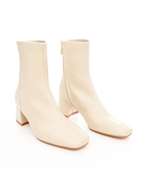 Corina Damen Knöchelstiefel Beige