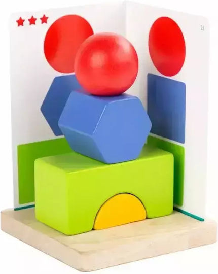 Lucy & Leo Γεωμετρία Educational Game Knowledge made of Wood for 3+ years Years Old