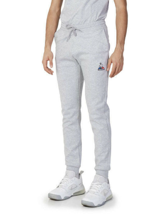 Le Coq Sportif Men's Sweatpants with Rubber Gray