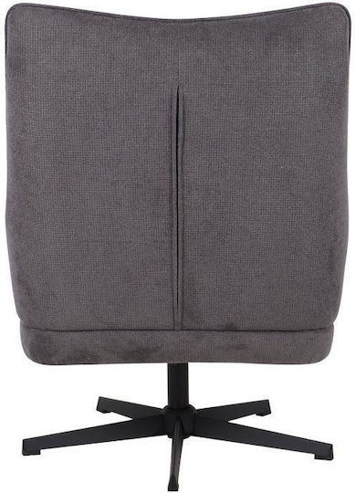 Gemma Ohrensessel Drehbar Grey 78x78x101cm