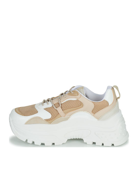 Γυναικεία Chunky Sneakers Μπεζ
