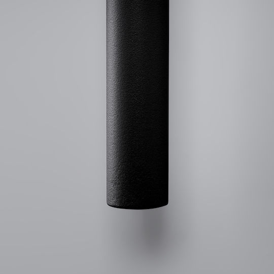 Sollux Klassisch Leuchte Wand mit Fassung G9 Schwarz 51.5x9.5x7.5cm