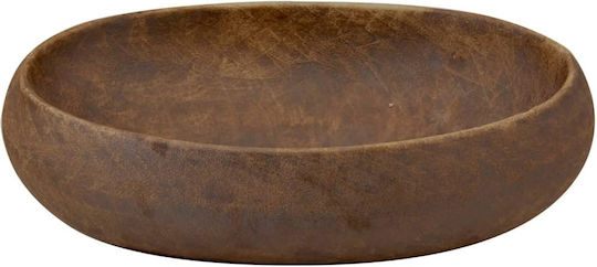 vidaXL Deasupra Blatului Chiuvetă Ceramică 59x40x15cm Cafea