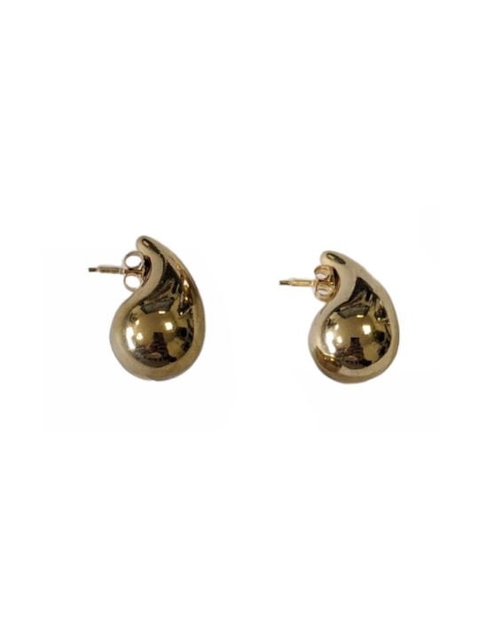 Tatu Moyo Earrings made of Steel Gold Plated