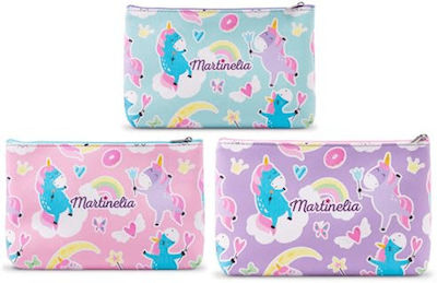 Martinelia Little Unicorn Cosmetic Bag Kids Makeup Green