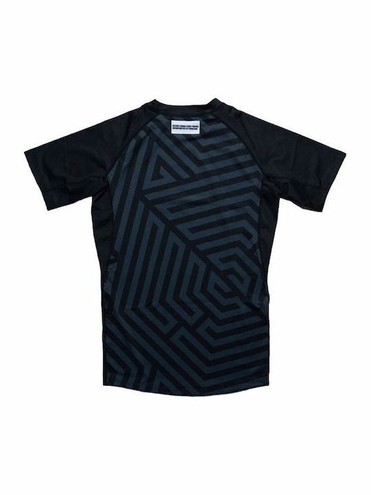 Chosen Short Sleeve Shirt CHRS122 for Jiu-Jitsu Black