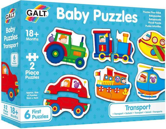 Kinderpuzzle Transport für 1.5++ Jahre 12pcs Galt Toys
