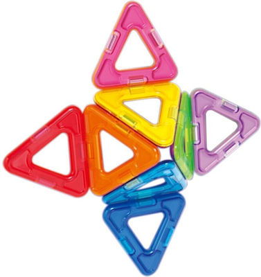 Magformers Joc de construcție magnetic Triangle Set pentru copii de 3++ ani