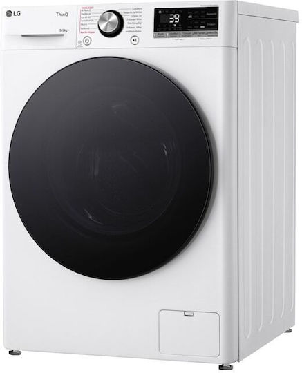 LG Washer Dryer 9kg/6kg Steam 1400 Rounds with Wi-Fi