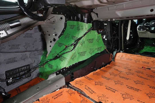 Comfort Mat Raptor Ηχομονωτικό Αυτοκινήτου 4mm