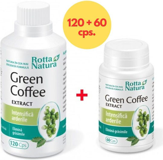 Rotta Natura Cafea verde 180 capace