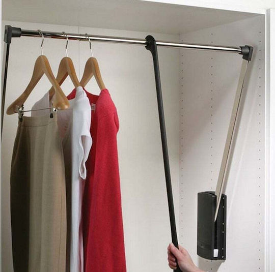 FFG Metal Wardrobe Lift Black 37093 1pcs