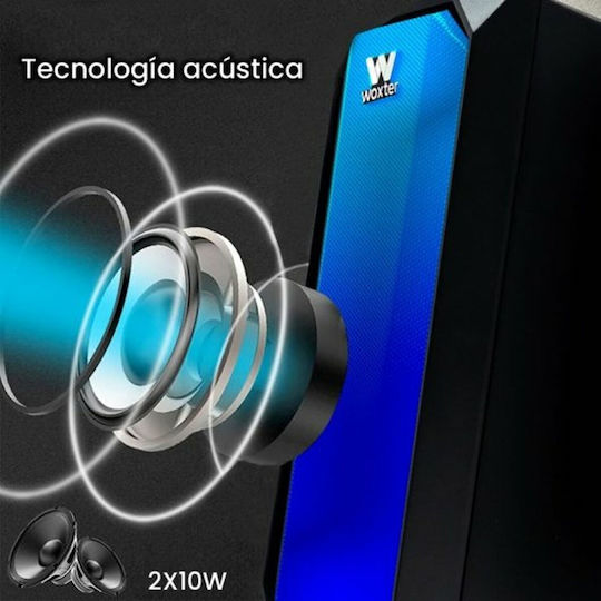 Woxter Big Bass 97 Bt Difuzoare de Calculator 2.0 în Gri Culoare