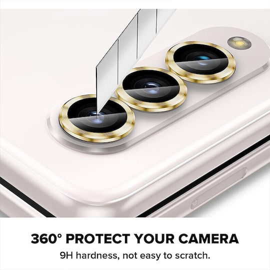 Hat-prince Προστασία Κάμερας Tempered Glass Μπλε για το Galaxy Z Fold5