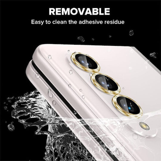 Hat-prince Προστασία Κάμερας Tempered Glass Μπλε για το Galaxy Z Fold5