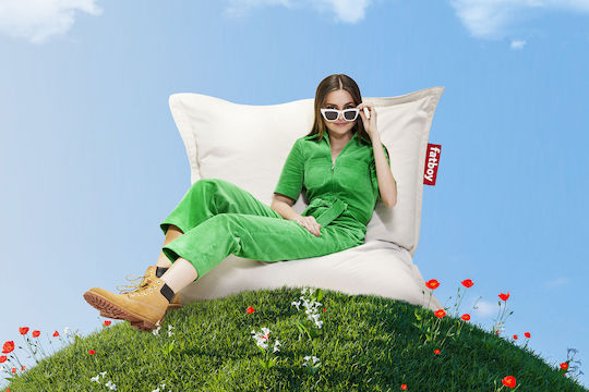 Puf Bolster Cream 155x120cm