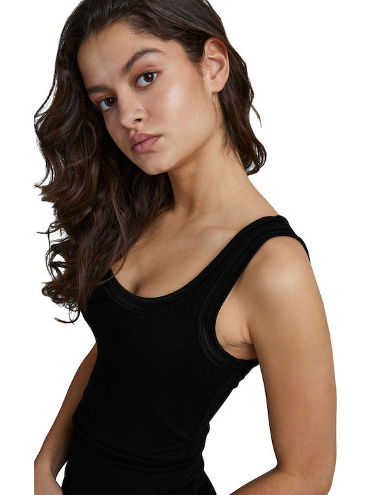 Women's Blouse Sleeveless Black (10001/BLACK)