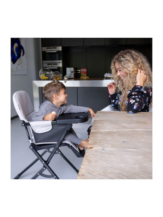 Topmark Lucky Klappbarer Baby Hochstuhl Grau