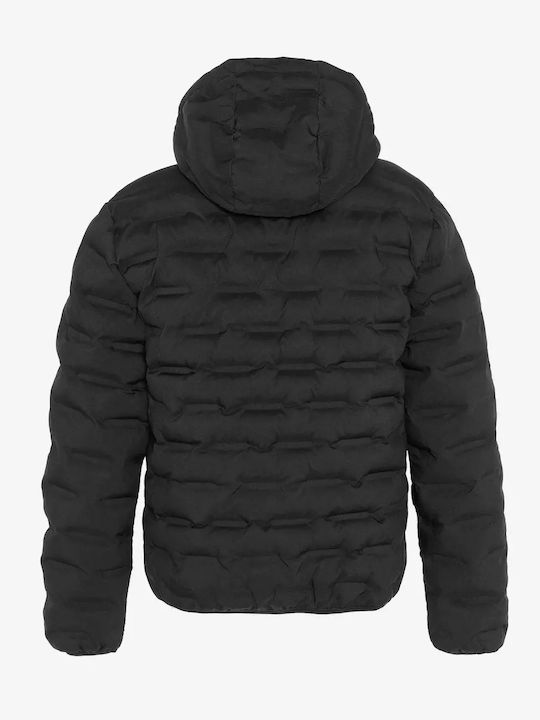 Schott Армия Мъжко яке Puffer Black