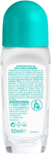 Noxzema 0% Sensi Pure Αποσμητικό 48h σε Roll-On Χωρίς Αλουμίνιο 50ml