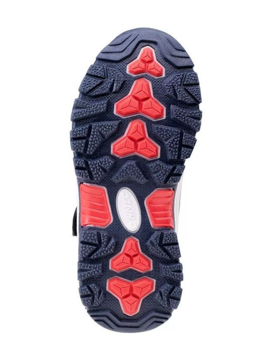 Kinder Wanderschuhe Mid Wasserdicht Blau ->