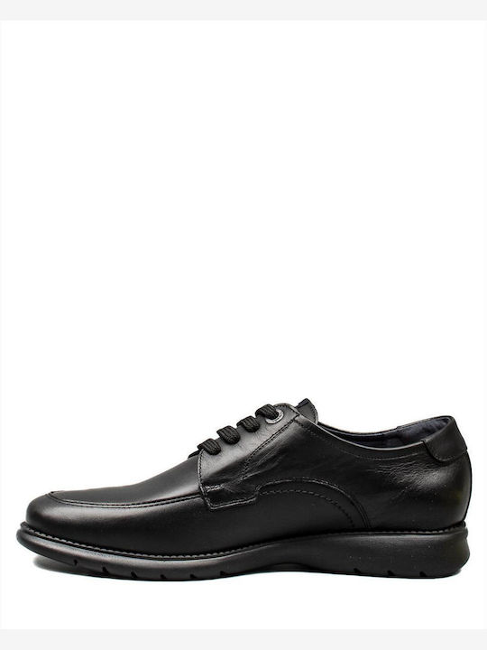 Callaghan Men's Leather Casual Shoes Black