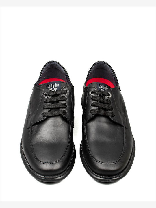 Men's Leather Casual Shoes Black