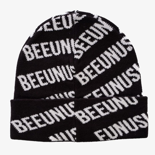 Beanie Unisex Căciulă Tricotat în culoarea Negru