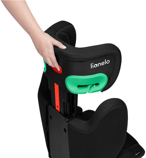 Lionelo Hugo Baby Car Seat High-back Booster i-Size with Isofix Black Carbon 15-36 kg
