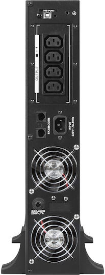 Armac R/1000I/PSW UPS Line-Interactive 1000VA 700W με 4 IEC Πρίζες