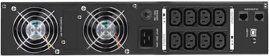 Armac R/3000I/PSW Mini UPS Line-Interactive 3000VA 2100W με 8 IEC Πρίζες