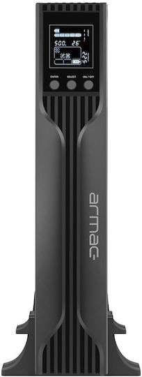 Armac R/3000I/PSW Mini UPS Line-Interactive 3000VA 2100W με 8 IEC Πρίζες