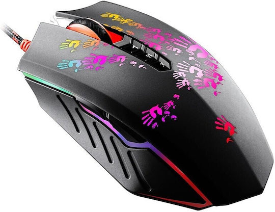 A4Tech Bloody Blazing A60 (Activated) RGB Геймърска Мишка 6200 DPI Черен