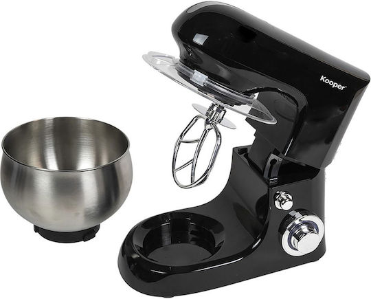 Kooper Atena Planetary 5905680 Mixează 1300W cu Vas din Oțel Inoxidabil 5lt
