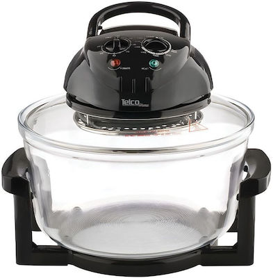 Telco Halogen Oven Cooker 17lt Black