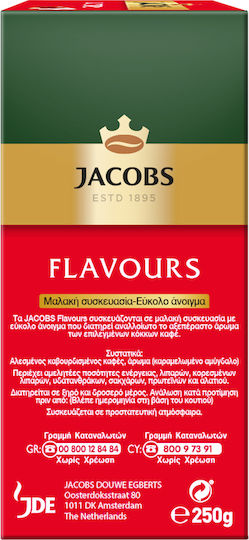 Jacobs Filterkaffee Arabica Geschmacks Karamellisierte Mandel Boden 250g