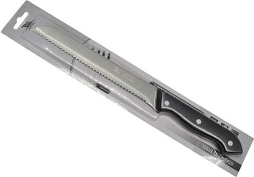 Ankor Inoxblack Cuțit De Pâine Din Oțel Inoxidabil 33cm