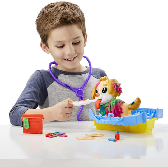 Hasbro Play-Doh Plasticină - Set de Joc Vet pentru 3+ Ani 5 Bucăți