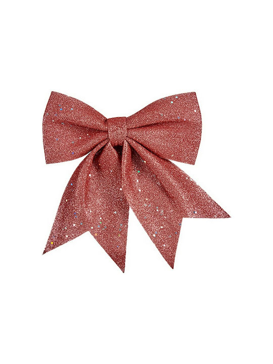 Krist+ Weihnachtshänger Haus Rosa 3x20.5cm Set 12Stück