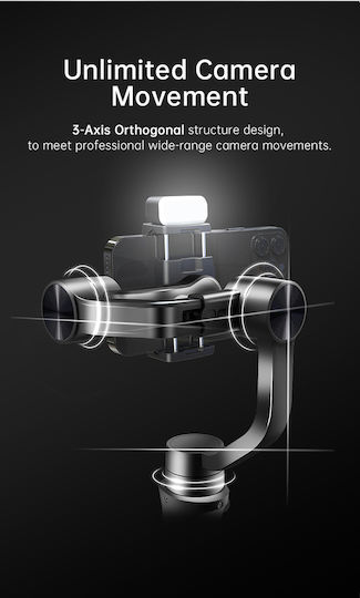 Hohem iSteady Mobile+ Kit Phone Gimbal with 3 Axis Stabilization and 13 Operating Hours Black