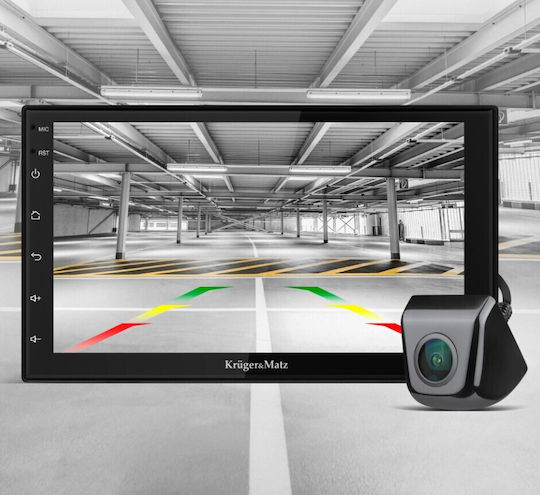 Kruger & Matz Ηχοσύστημα Αυτοκινήτου 2DIN (Bluetooth/USB/WiFi/GPS/Apple-Carplay/Android-Auto) με Οθόνη Αφής 7"