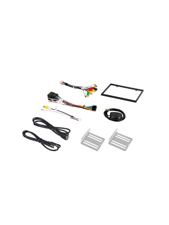 Kruger & Matz Автомобилна Аудио Система 2DIN (Блутут/USB/WiFi/GPS/Apple-Carplay/Android-Auto) с Тъчскрийн 7"