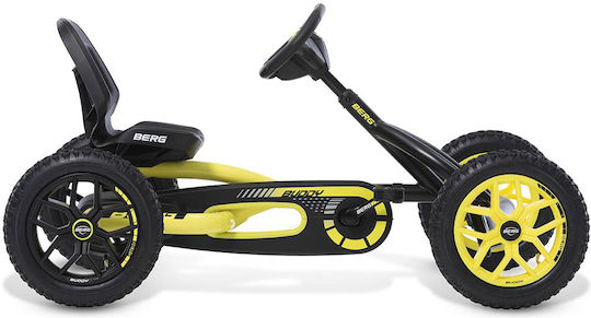 Berg Buddy Cross Go Kart Cu Un Loc Cu Pedală Galben Pentru 3+ Ani