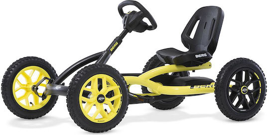 Berg Buddy Cross Go Kart Cu Un Loc Cu Pedală Galben Pentru 3+ Ani