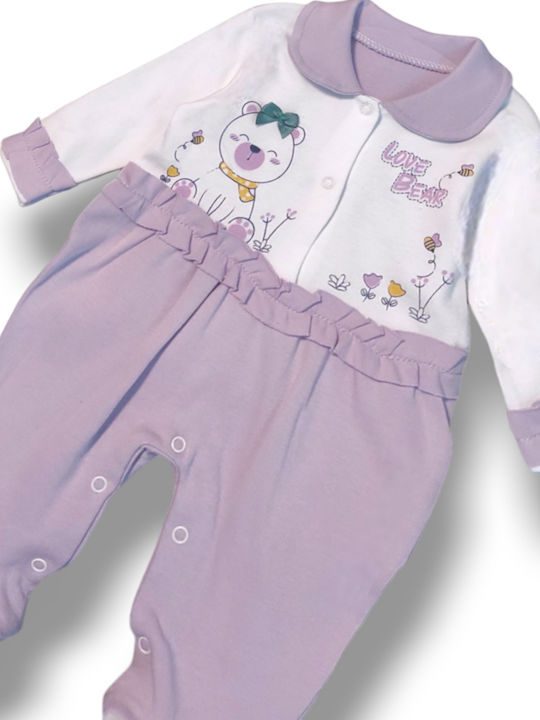 Babydom Baby Bodysuit Set LILA